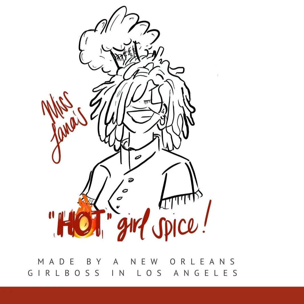Miss Lana's Hot Girl Spice Organic Handmade Creole Seasoning Blend