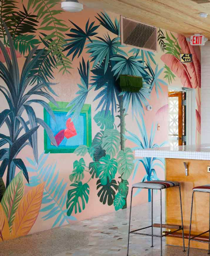 Alexandra Kilburn's 'Caribbean Mural'