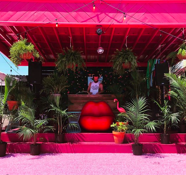 Drifter Hotel's Pink Stage