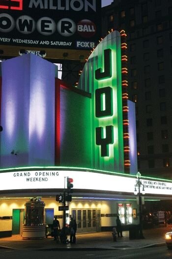 The Joy Theater's Iconic Signage