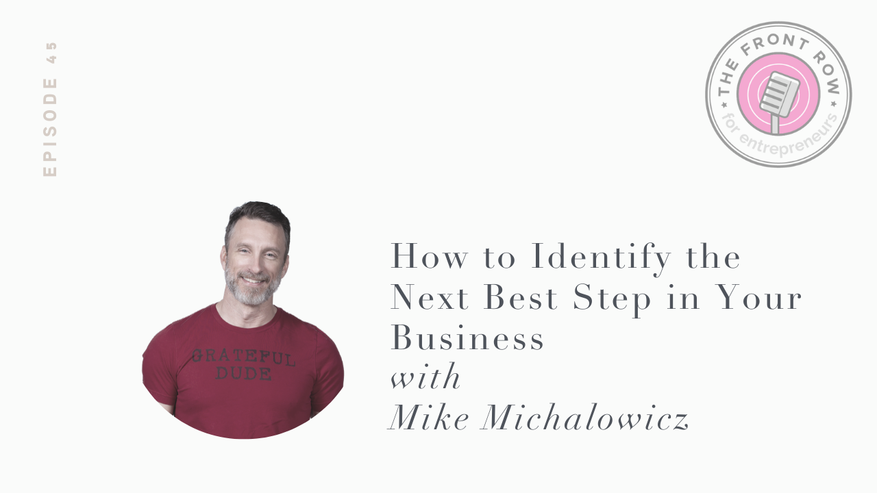 How to Identify the Next Best Step in Your Business with Mike Michalowicz