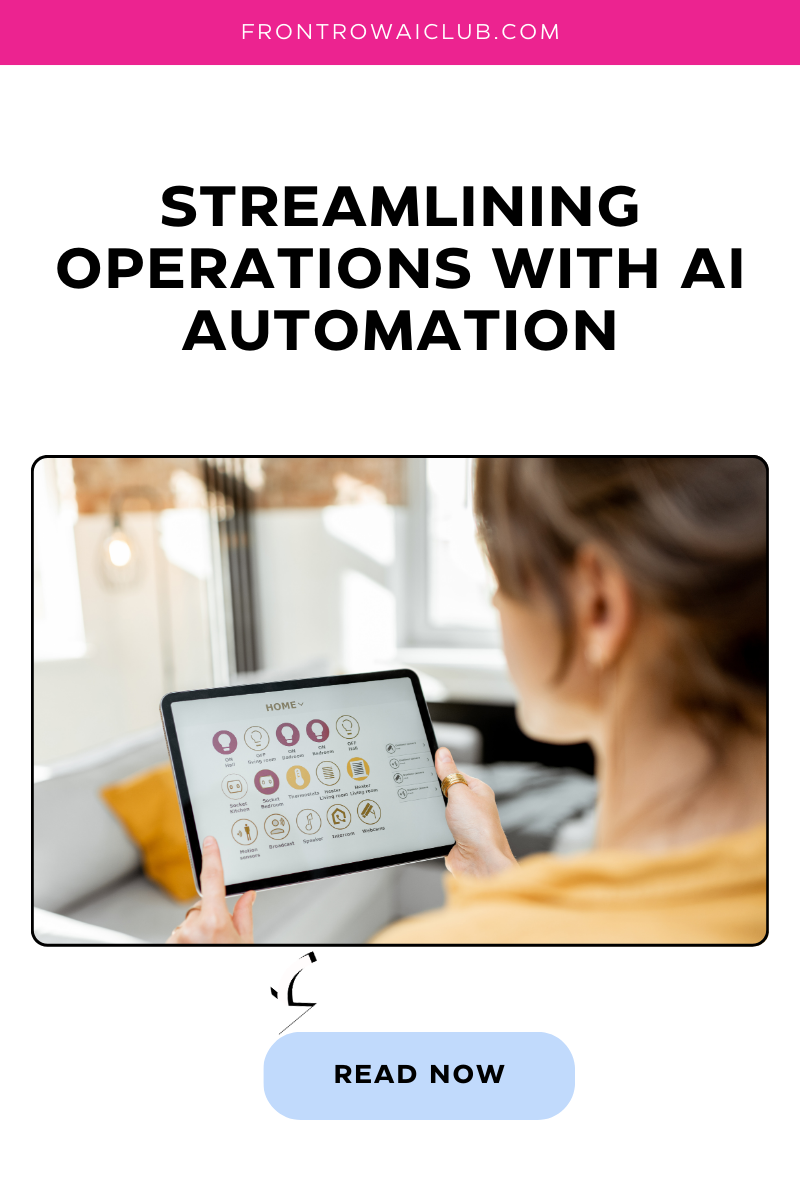 Streamlining Operations With AI Automation