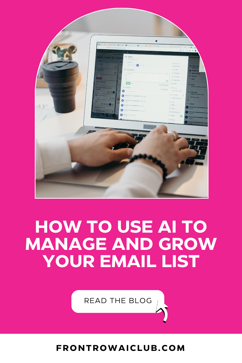How to Use AI to Manage and Grow Your Email List