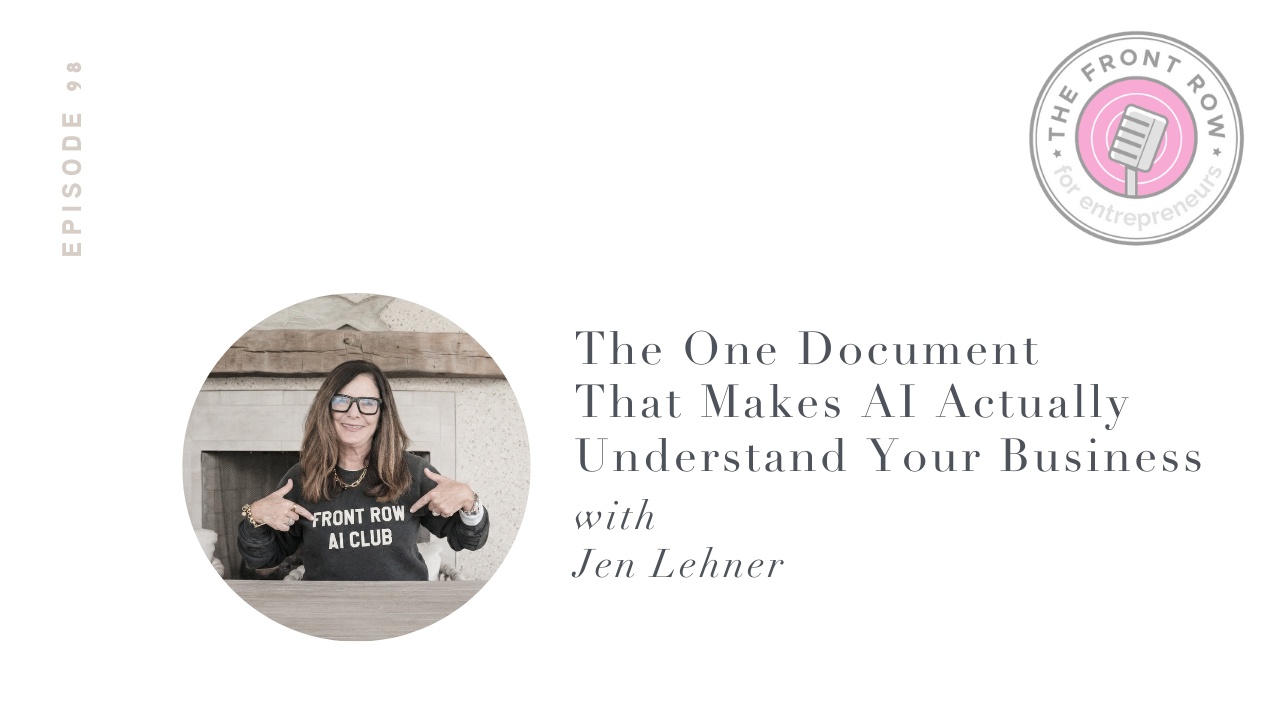 The One Document That Makes AI Actually Understand Your Business