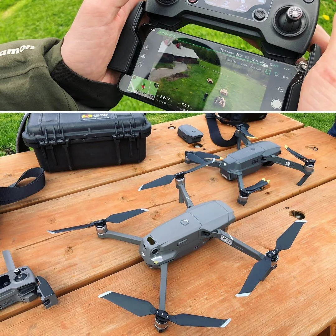 Grateful for the Seattle @conservationorg team for the drone flying and data processing intro - planning to use the #mavic2pro and #pix4d for site assessments, concept design development, and long term monitoring of #greengrayinfrastructure projects.