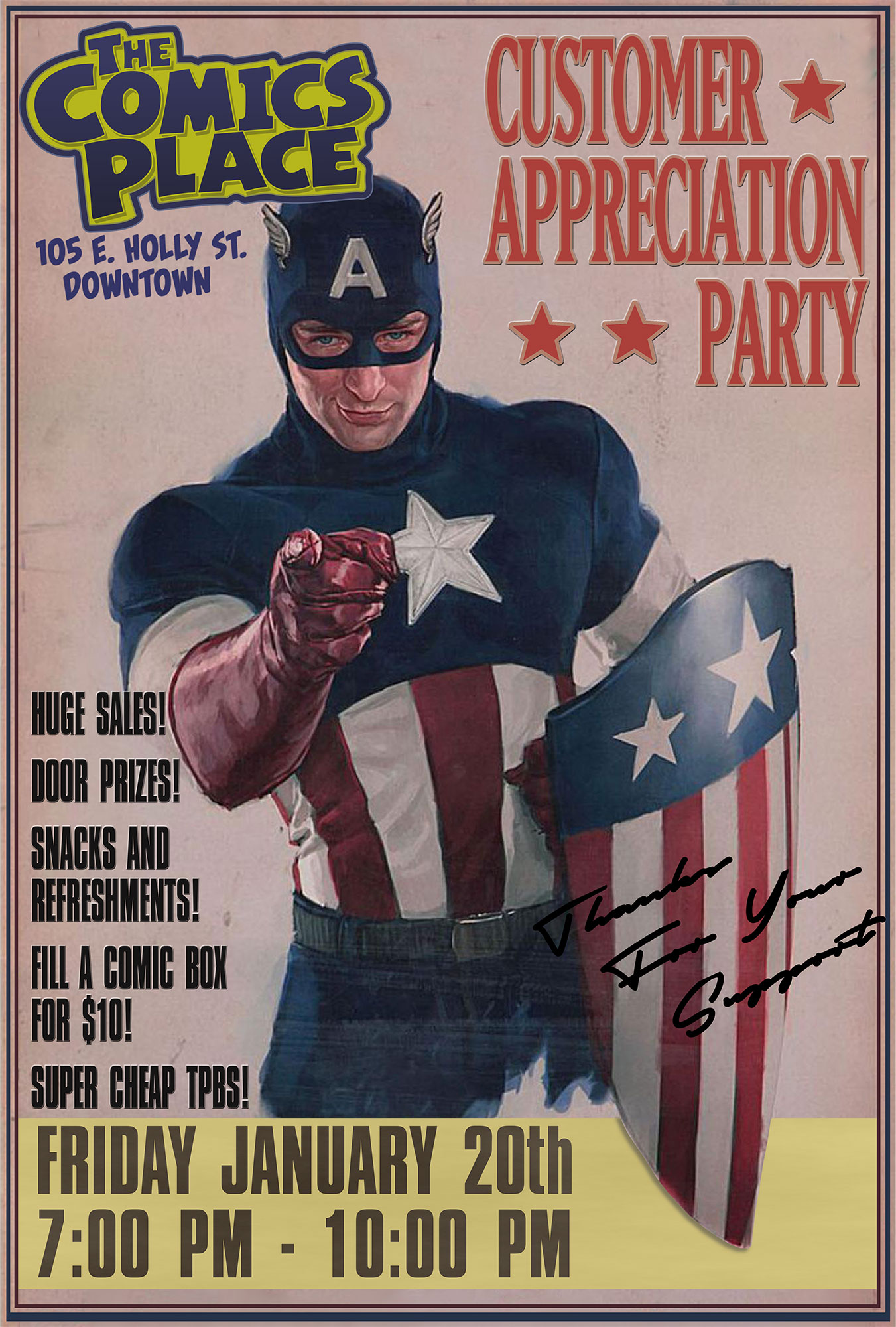 Poster by Joel O'Connor.