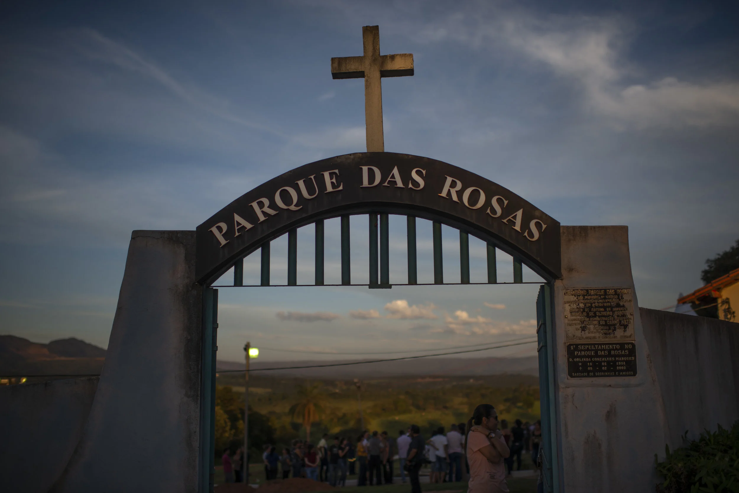  Some of the victims of a deadly mining disaster in January are interred at Parque das Rosas cemetery in Brumadinho. 2019 © FOR THE WALL STREET JOURNAL 