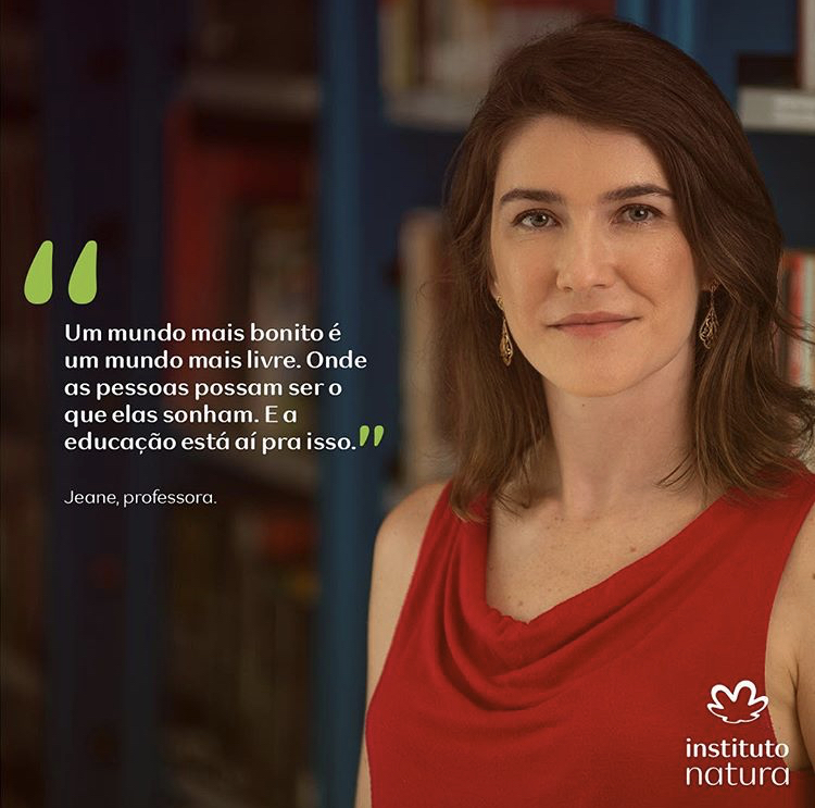  Jeane Pignaton, professora de Biologia da Escola Viva São Pedro, em Vitória/ES. 
