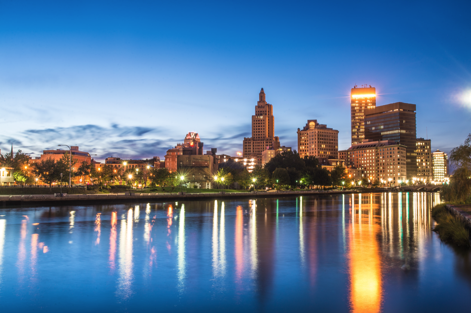 Providence RI Skyline Photography Art For Sale