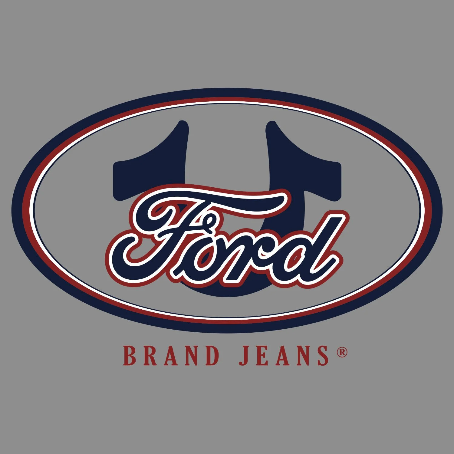 "Ford x TR" Americana Logo