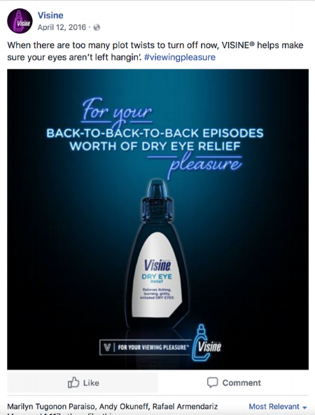    And finally, we tailored life events around specific SKUs, so we could still show a simple product shot with a targeted message. 