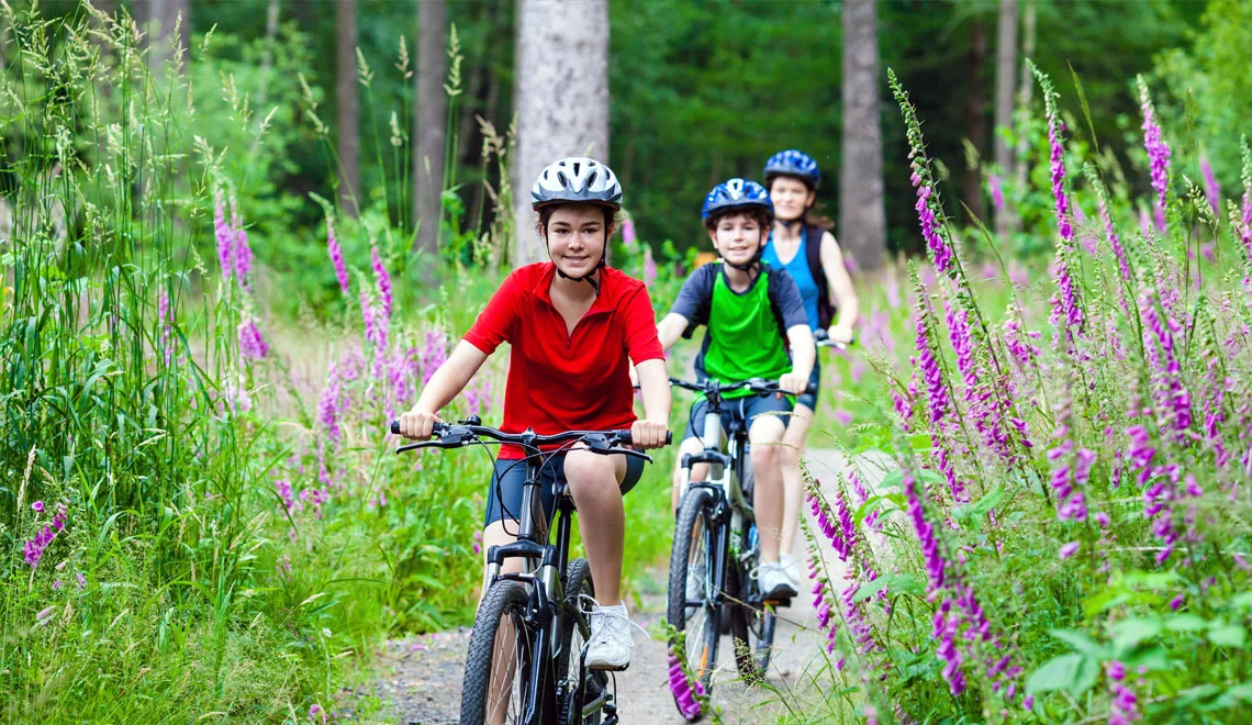 Go on bike ride