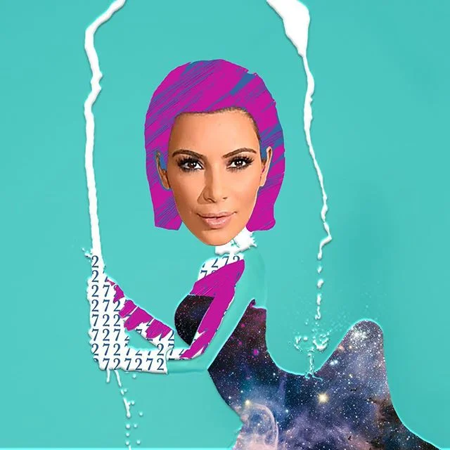 HAIKU! 👇🏻👇🏻👇🏻
Seventy-two days
Booty moves, champagne gone
Fame like the big bang

#haikus #collage #poetry #design #writing #kimkardashian #kardashian @kimkardashian #kanye #popculture #haikubittty #beautiful #follow