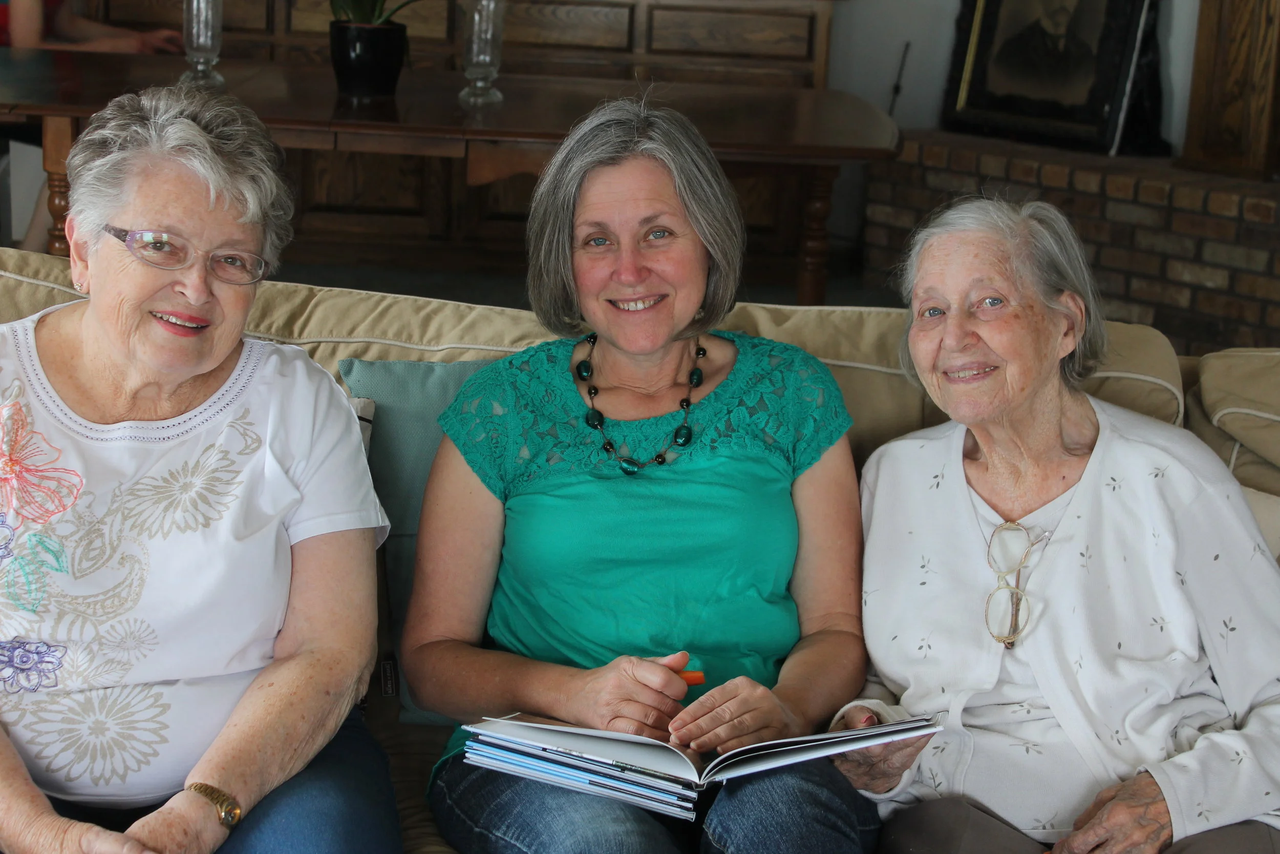 Three wonderful mothers