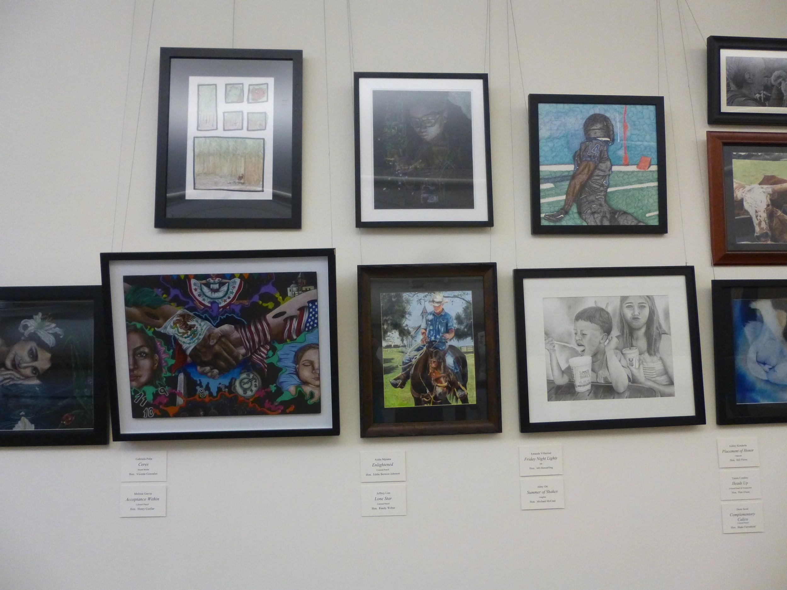 Some of the other winning pieces.