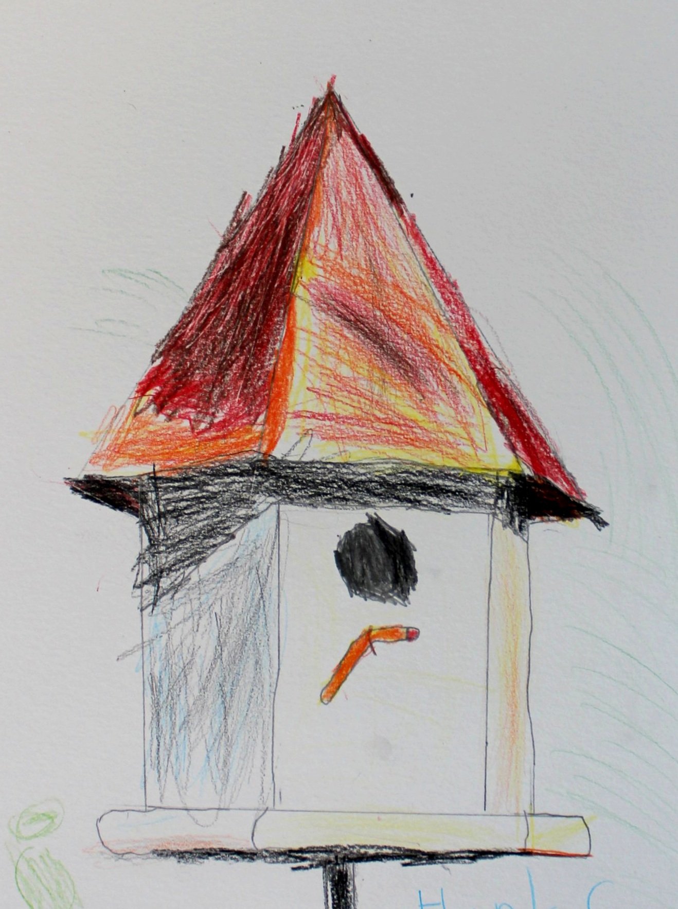 H.G., age 5, colored pencil