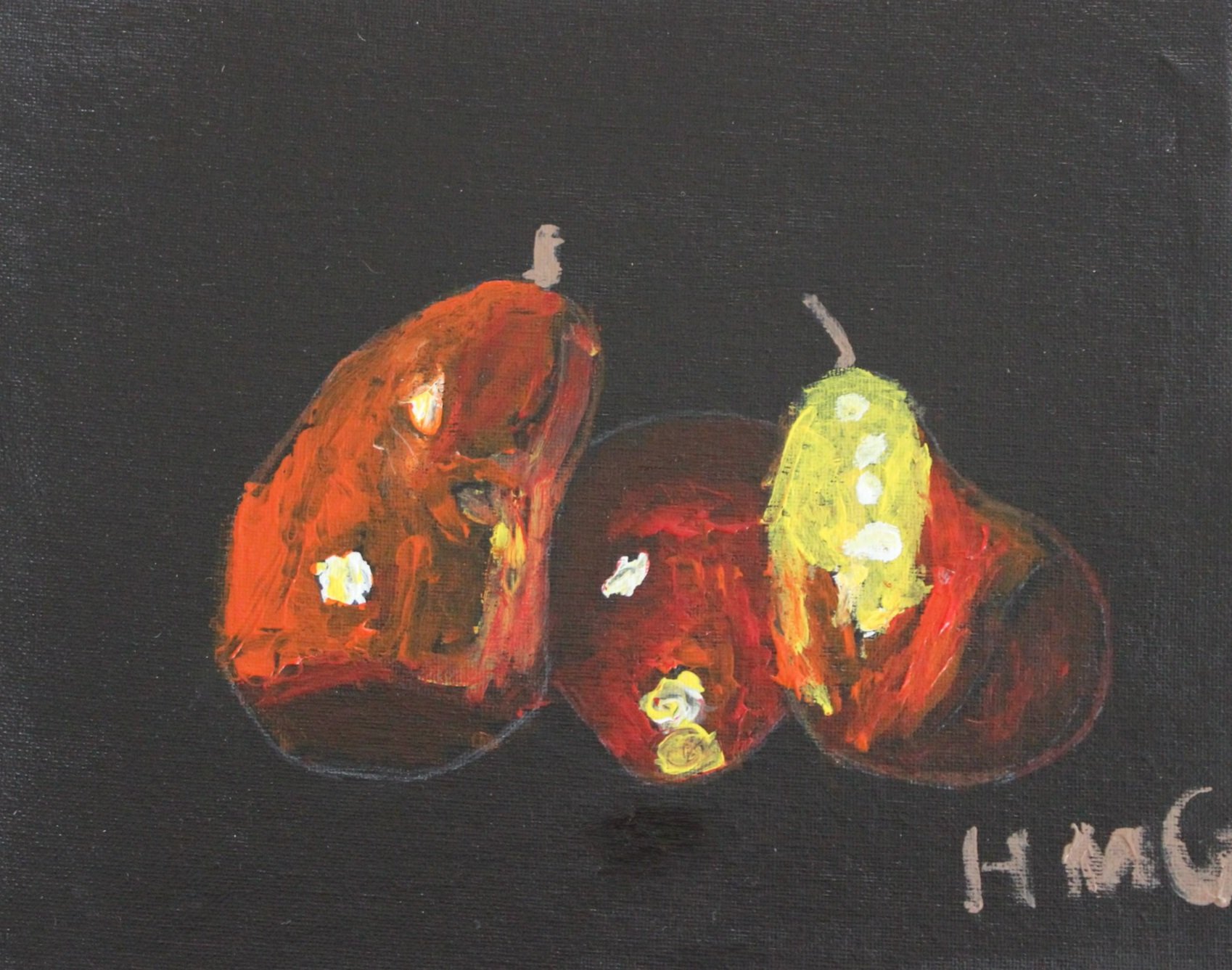 H.G., age 5, acrylic