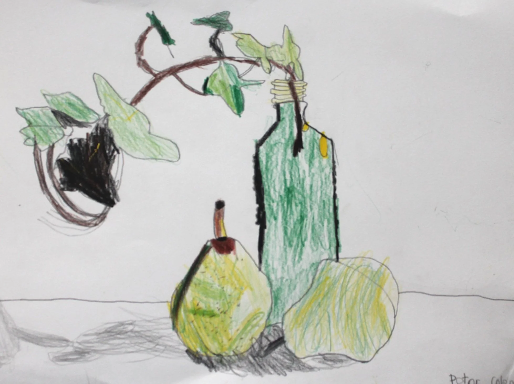 Still life with Pears