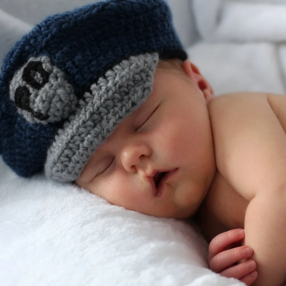 Newborn Police Officer Discount Photography