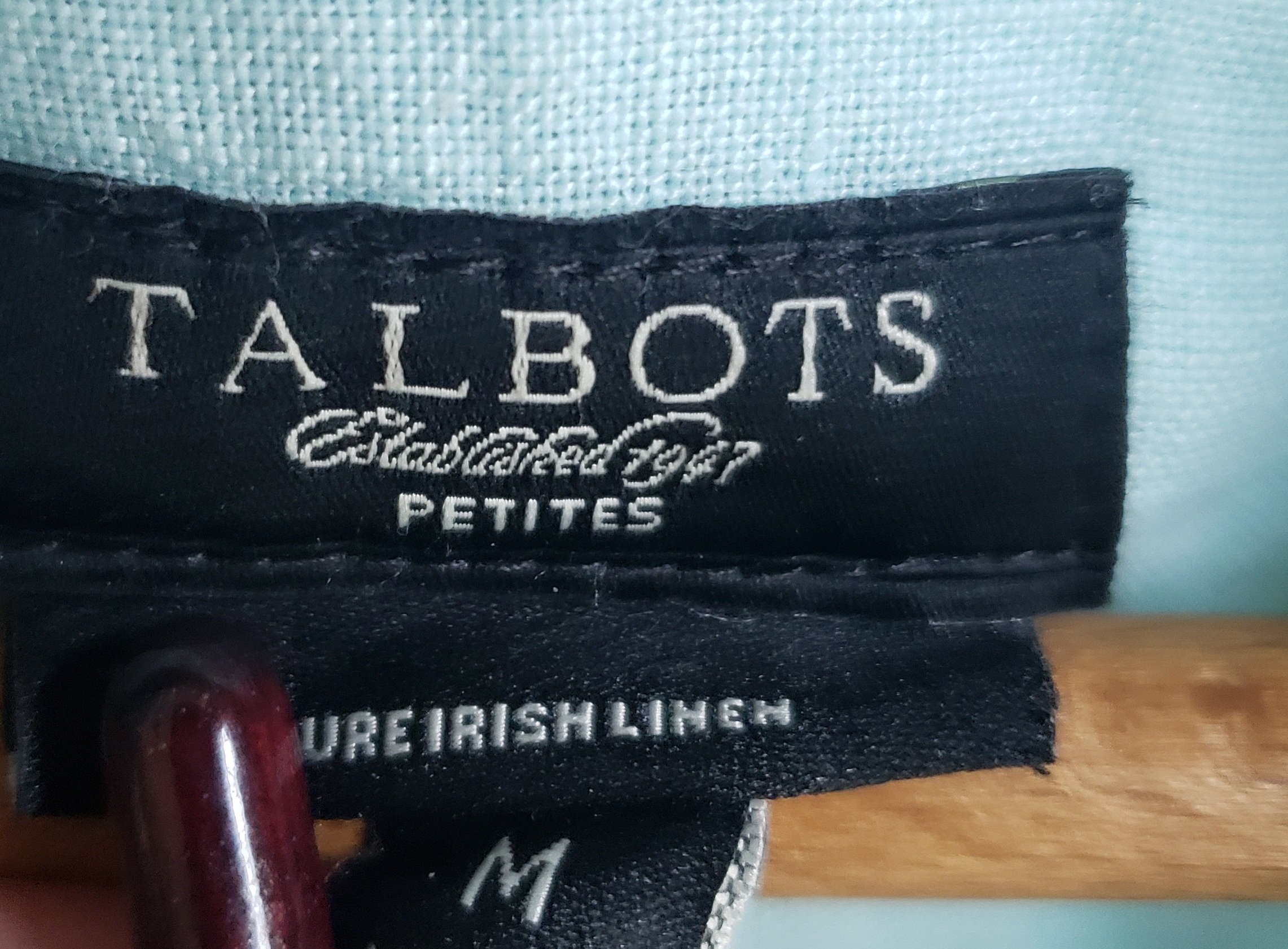 light teal linen shirt.label.Talbots.medium.jpeg