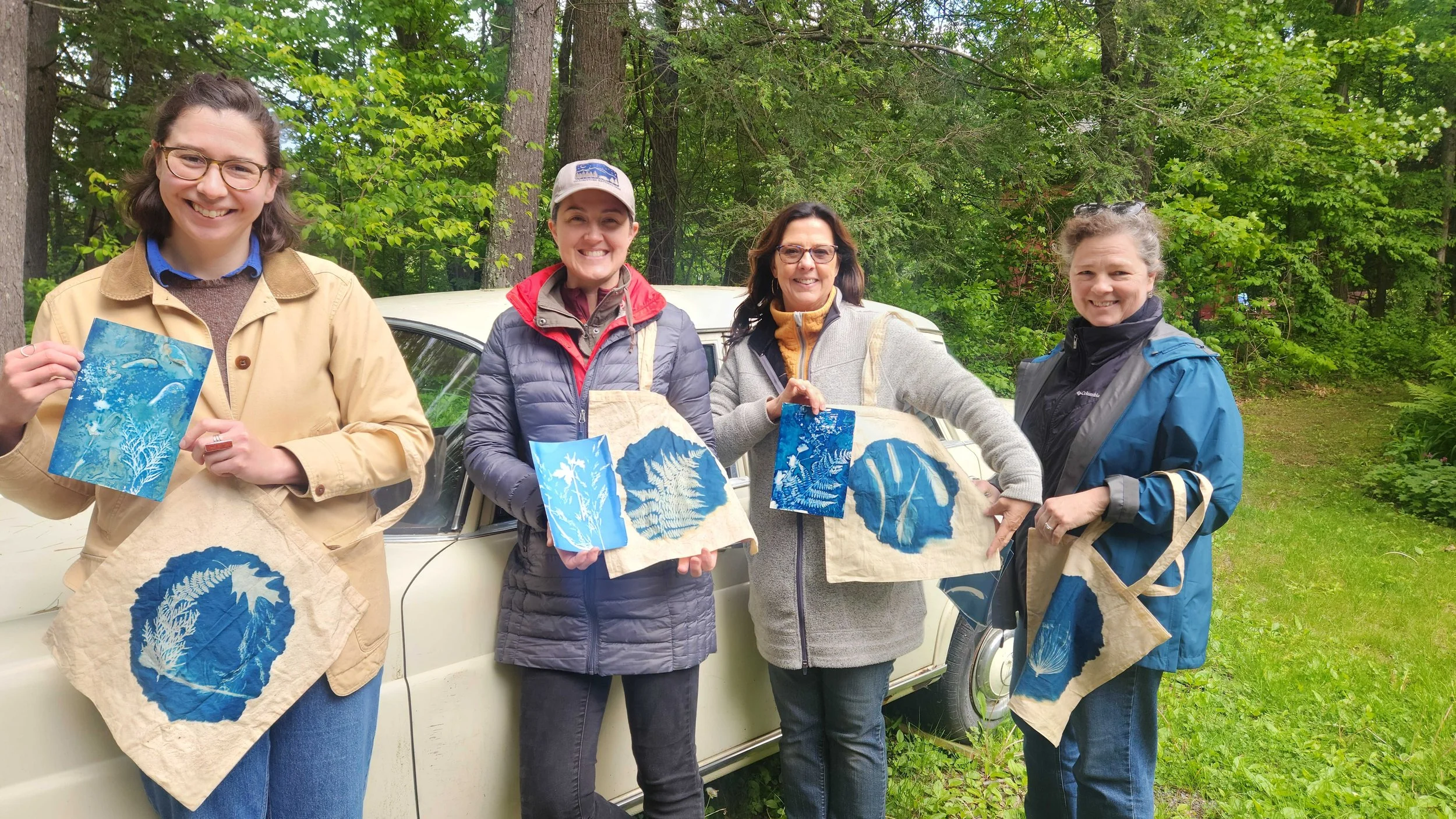 Book Launch Cyanotype Workshop