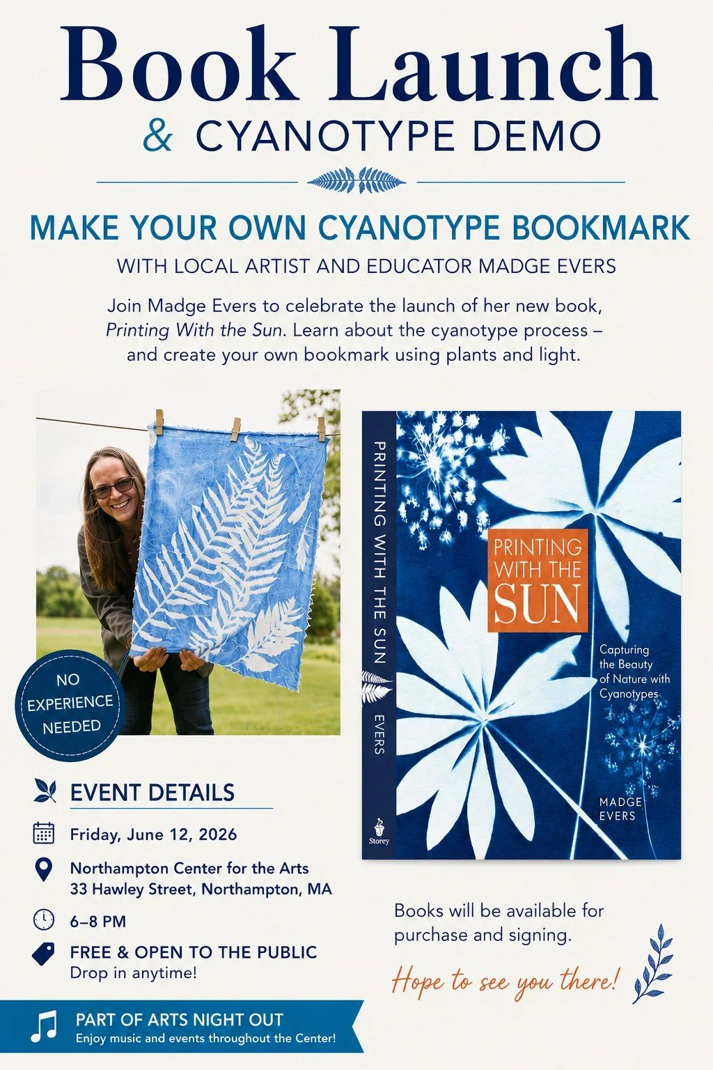 Book Launch & Cyanotype Demo