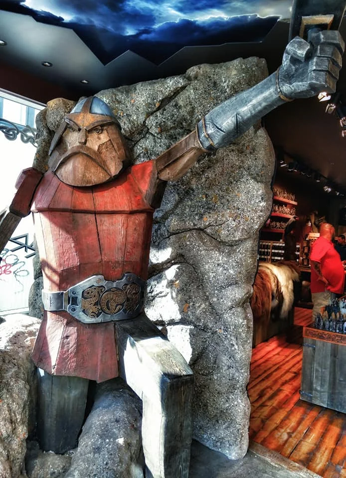 A gift shop we found on our stroll through city center.