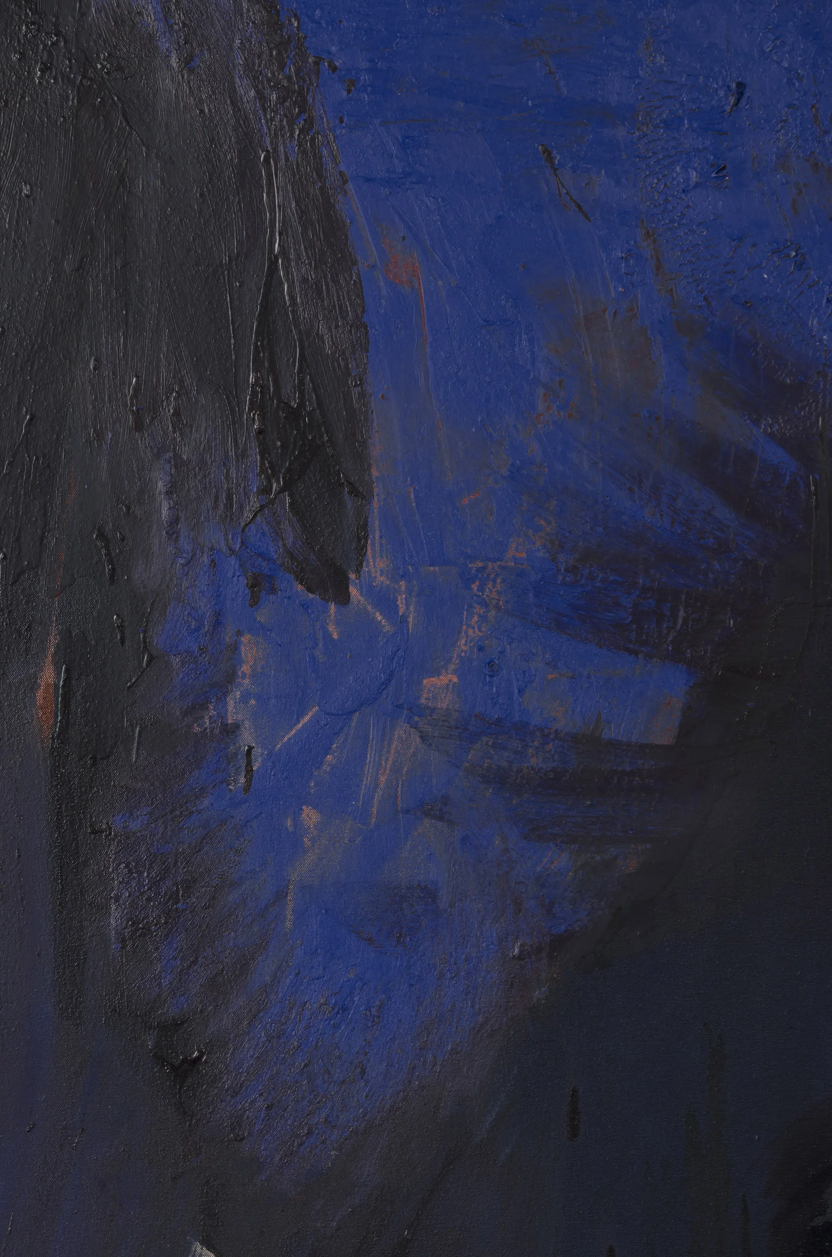 Neptune (detail) . Oil on canvas. 2015.