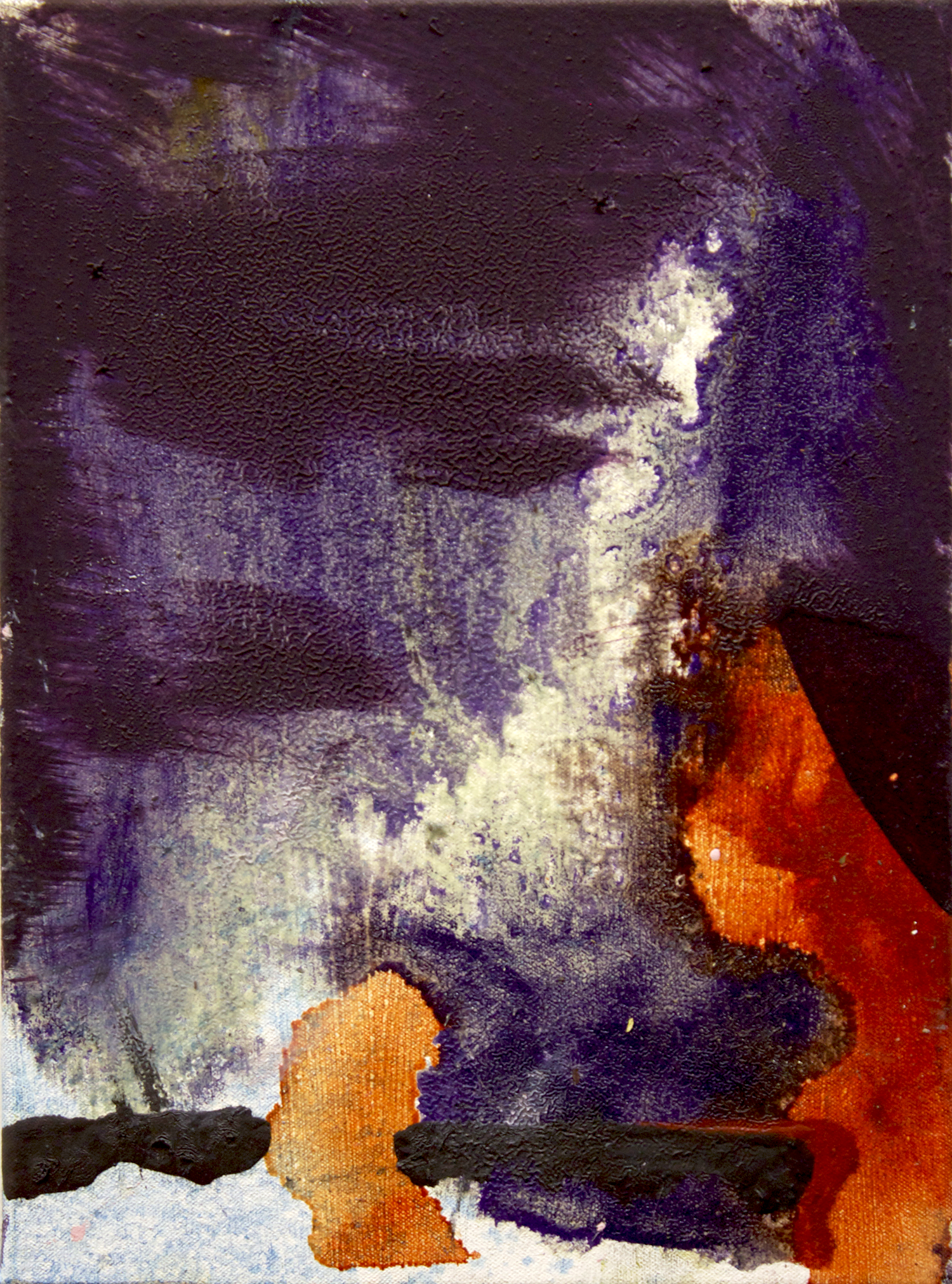 Untitled . Oil on canvas. 18" x 12". 2013. 