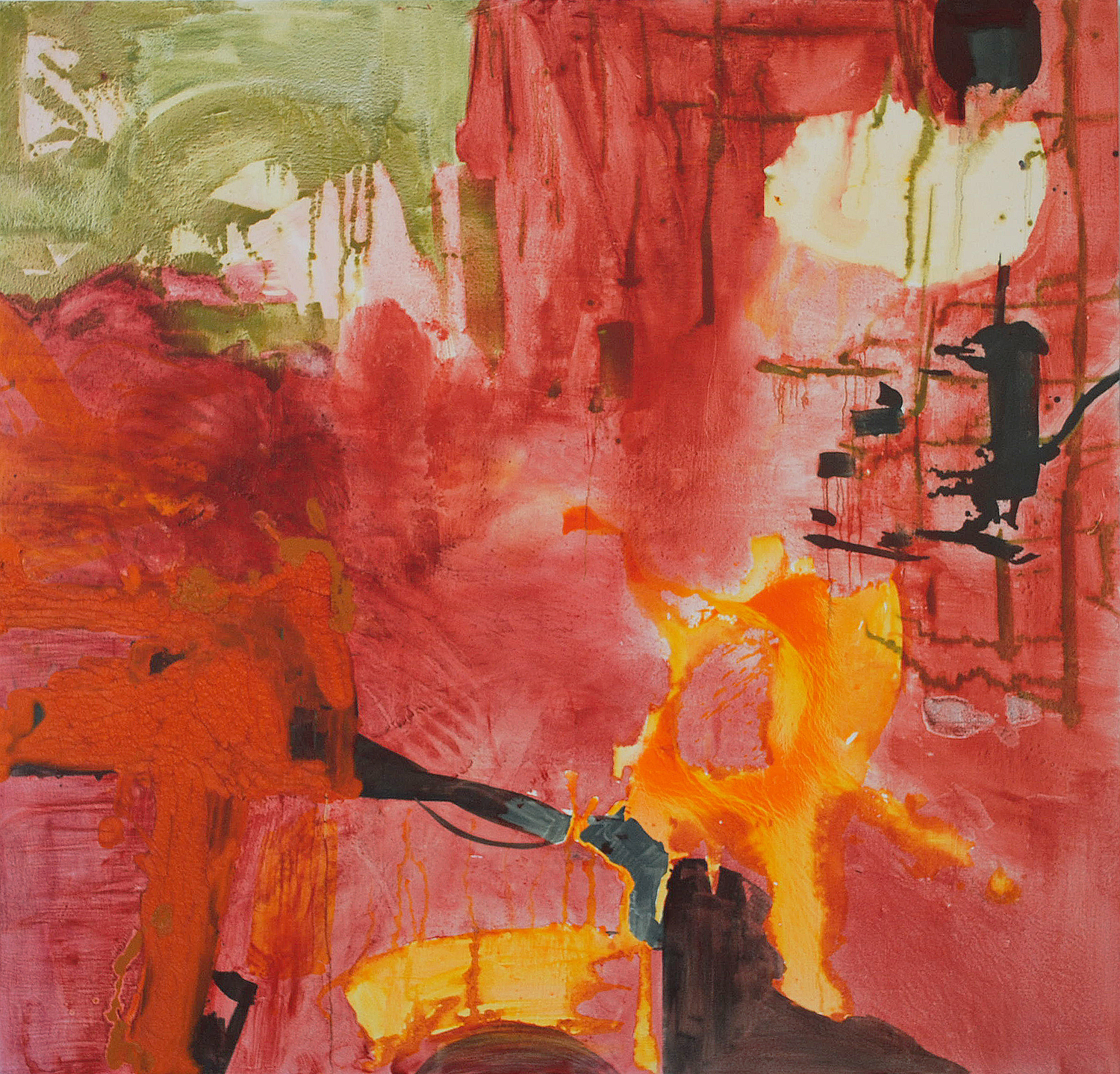 Unchained. Oil on canvas. 80" x 92". 2012.