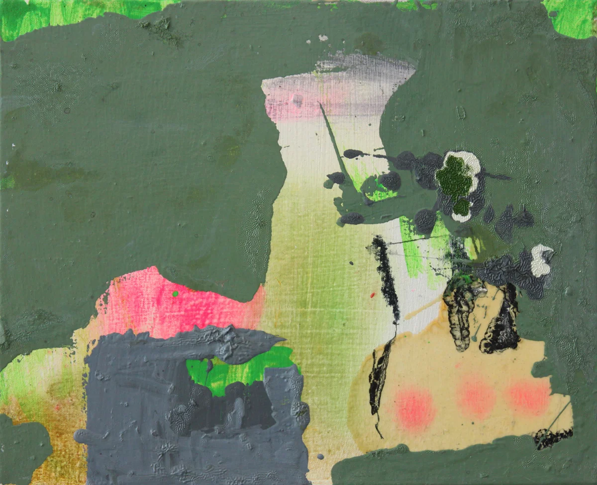 Nothing happening at all . Oil on canvas. 16" x 20". 2013. 