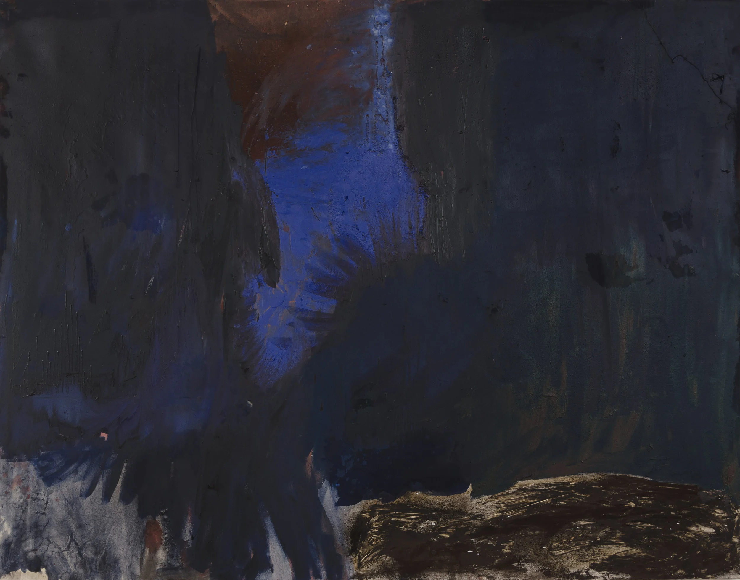 Neptune . Oil on canvas. 72" x 90". 2015. 