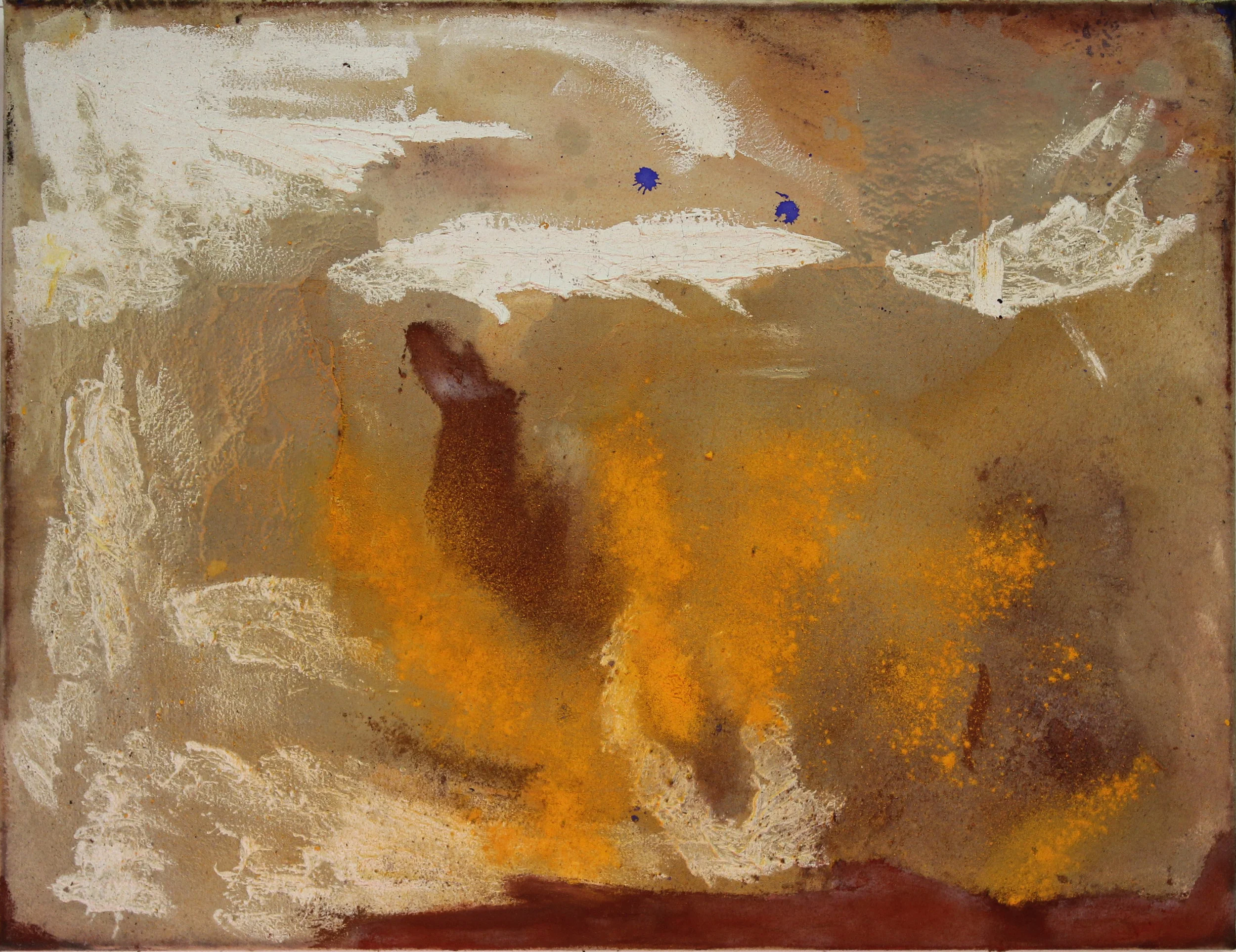 Untitled . Oil on canvas. 16" x 22". 2015.