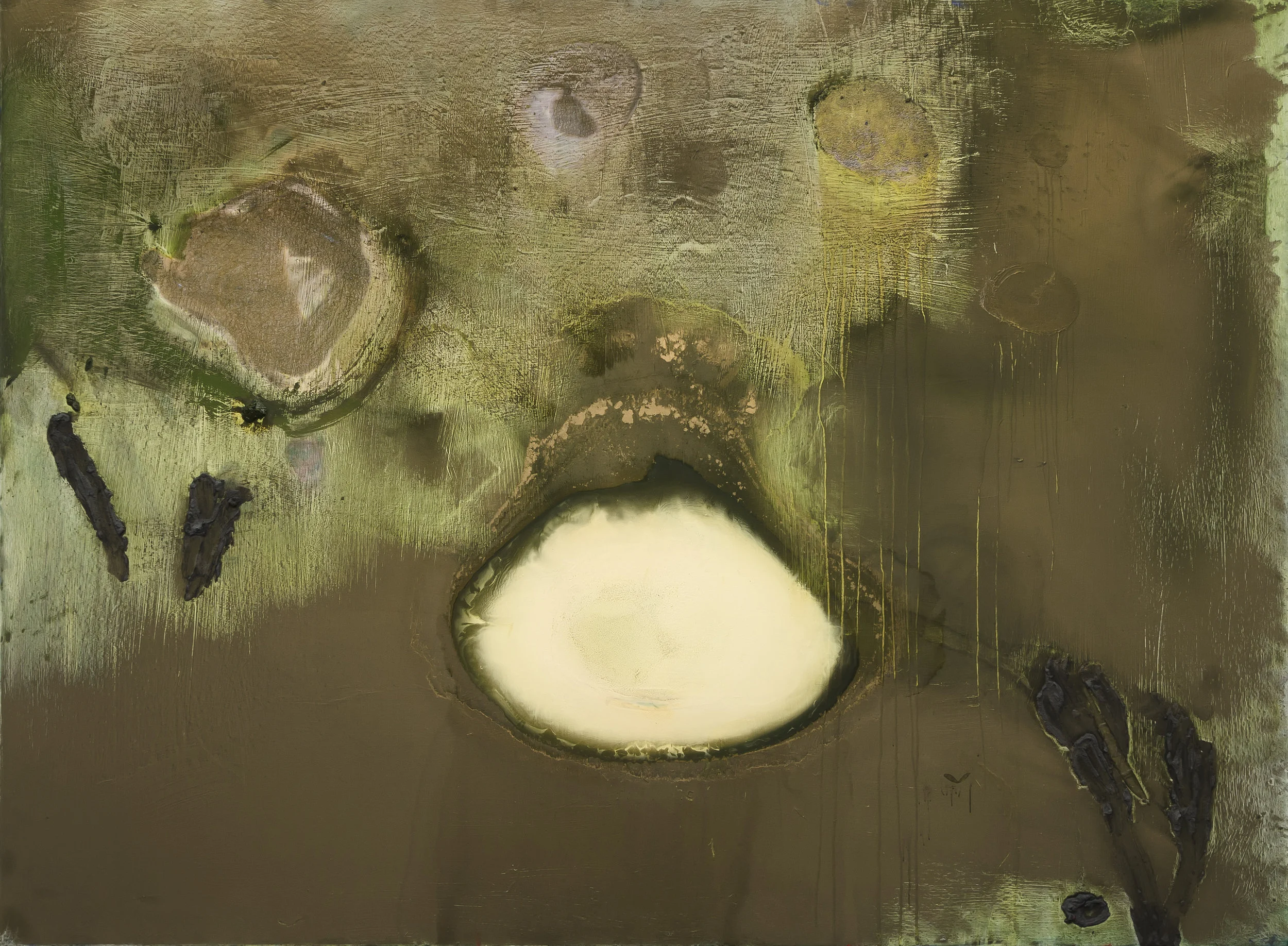 Bear Paw Oil on canvas. 70” x 94” 2018.