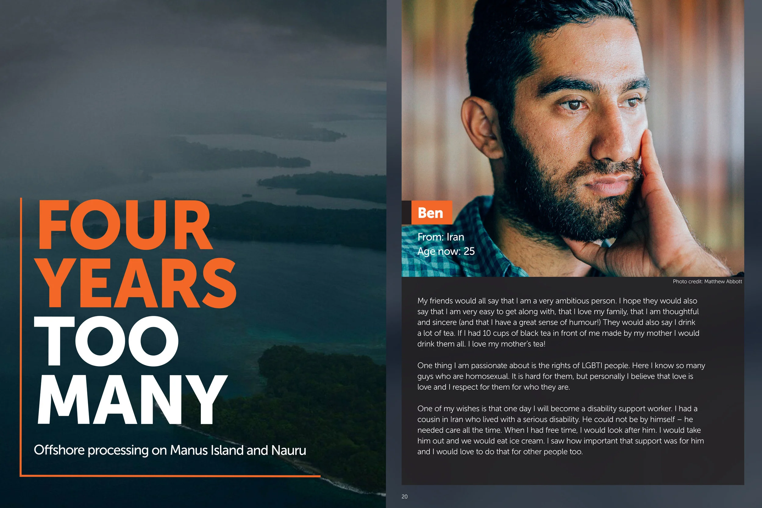 Report: Four Years Too Many: Offshore processing on Manus Island and Nauru