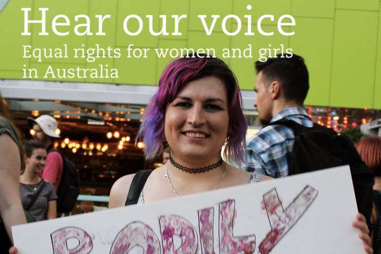 Report: Hear our voice: Equal rights for women and girls in Australia