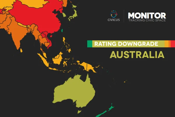 Downgrading of Australia’s open democracy status a stark reminder of the need to create an Australian Charter of Human Rights and Freedoms