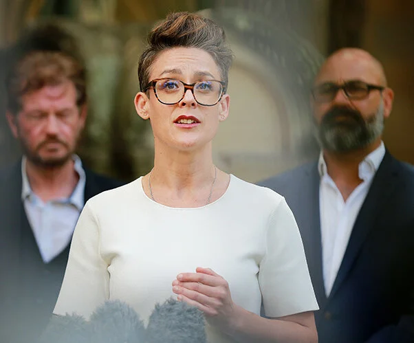 Aimee McVeigh, who coordinated the campaign for a Human Rights Act for Queensland.