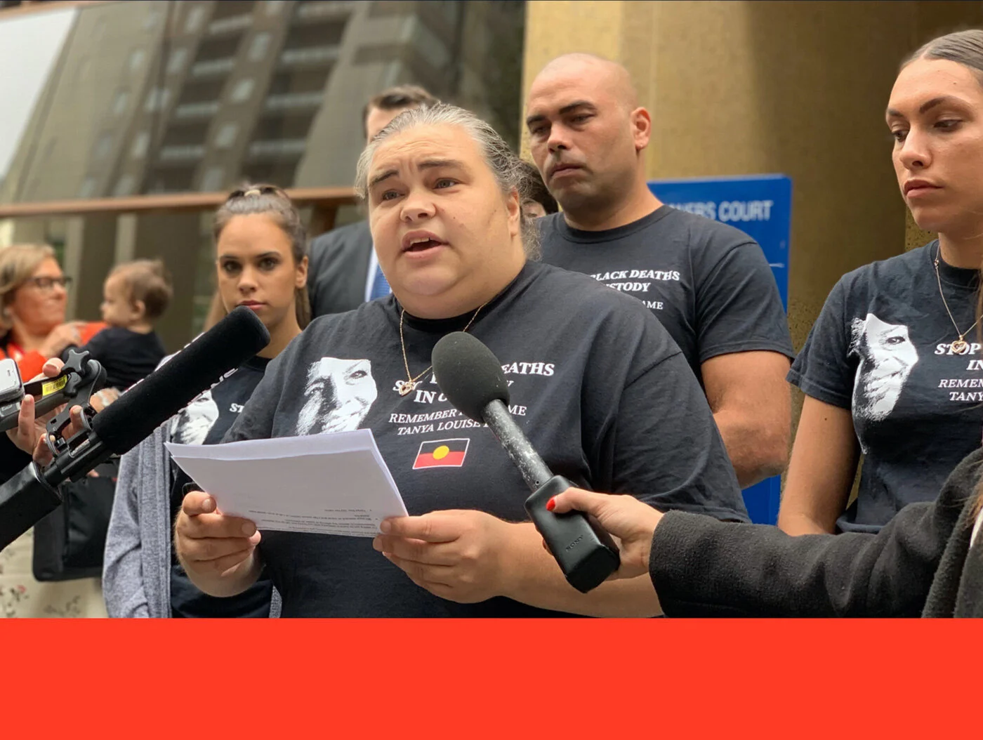 Tanya Day’s family hold a smoking ceremony before the inquest into their mum’s death in police custody. Credit: Charandev Singh