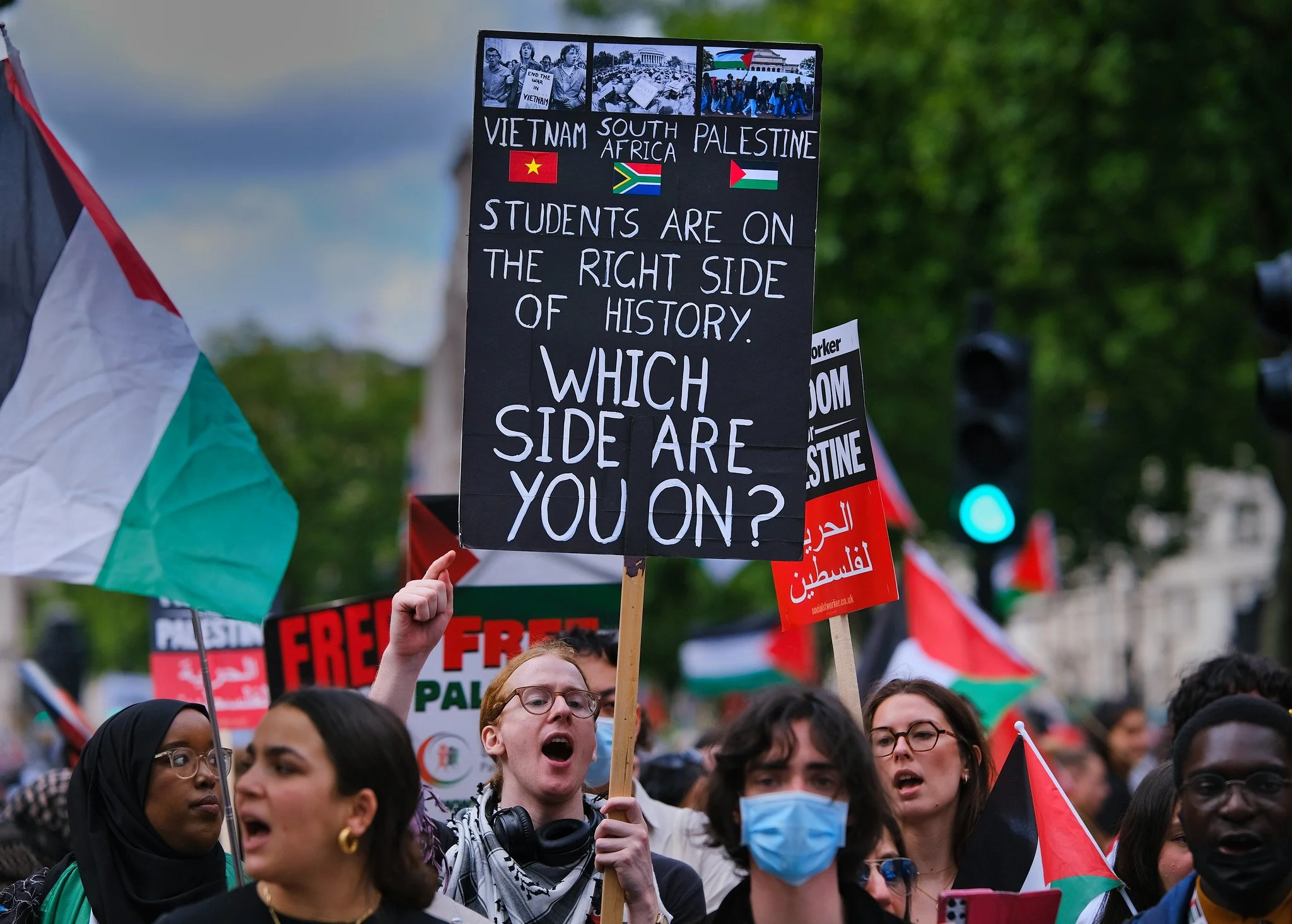 Student rights to protest peacefully must be protected