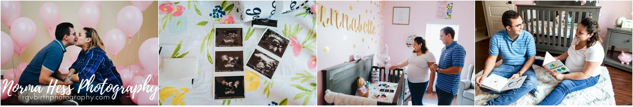 Beautiful in-home gender reveal and maternity photos by Norma Hess Photography. McAllen, Texas | 956.369.5777 | rgvbirthphotography.com