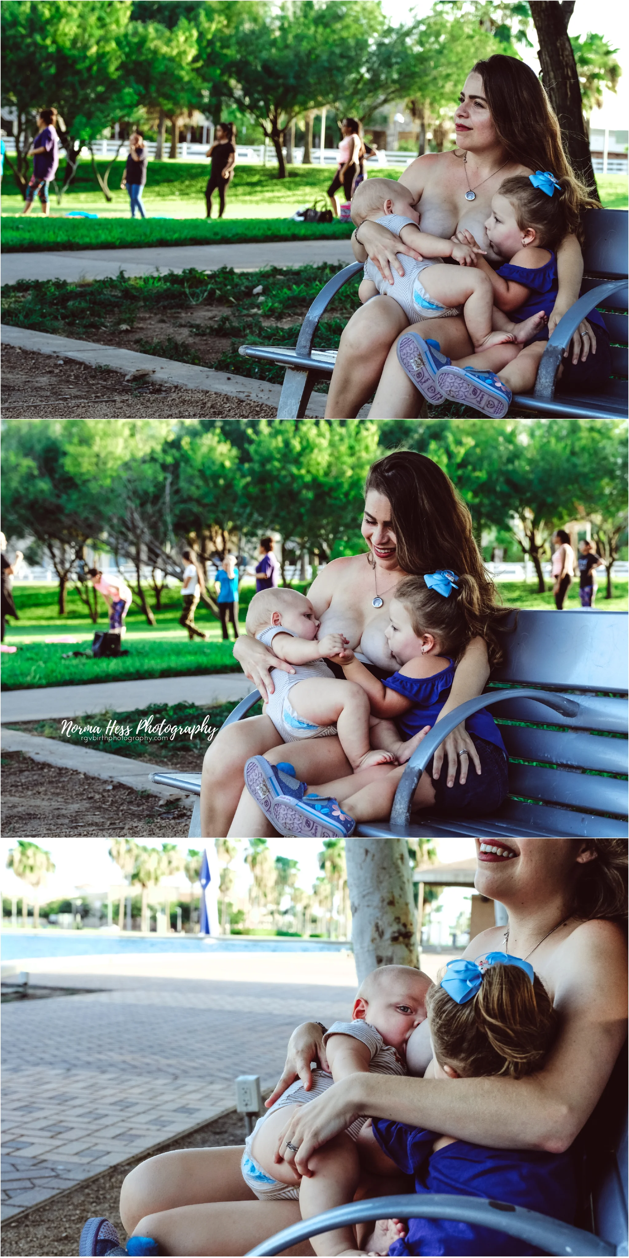 Tandem nursing in McAllen, TX | Breastfeeding Photography Sessions by Norma Hess Photography | rgvbirthphotography.com