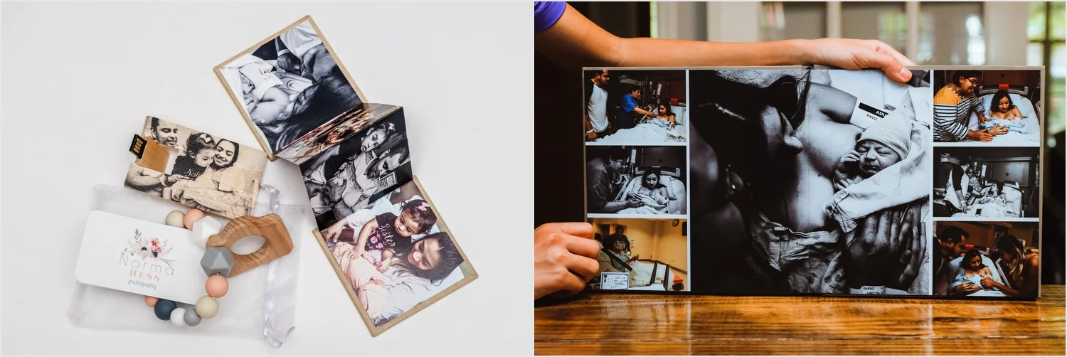 Norma Hess Photography | rgvbirthphotography.com | Beautiful session keepsakes and albums.