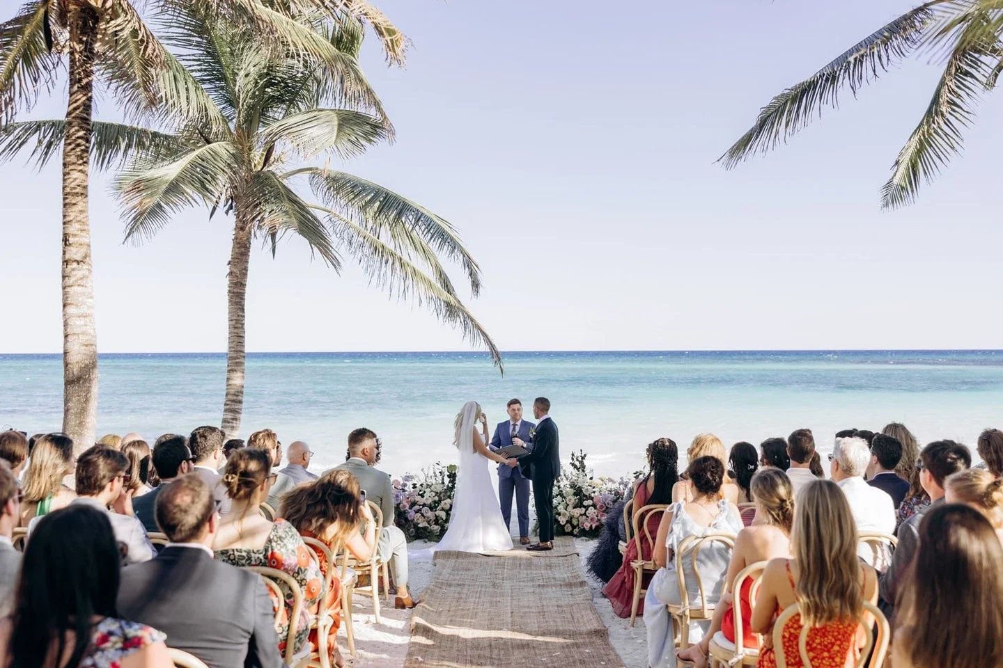 Riviera Maya Beach Wedding Ceremony