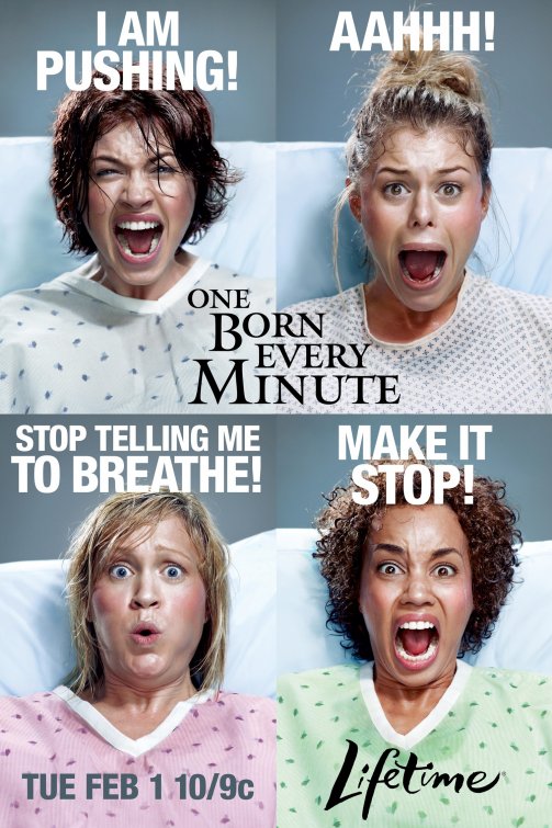 Tv and Hollywood tend to portray Childbirth as an emergency, painful and unbearable. (Image courtesy of “One born every Minute.)