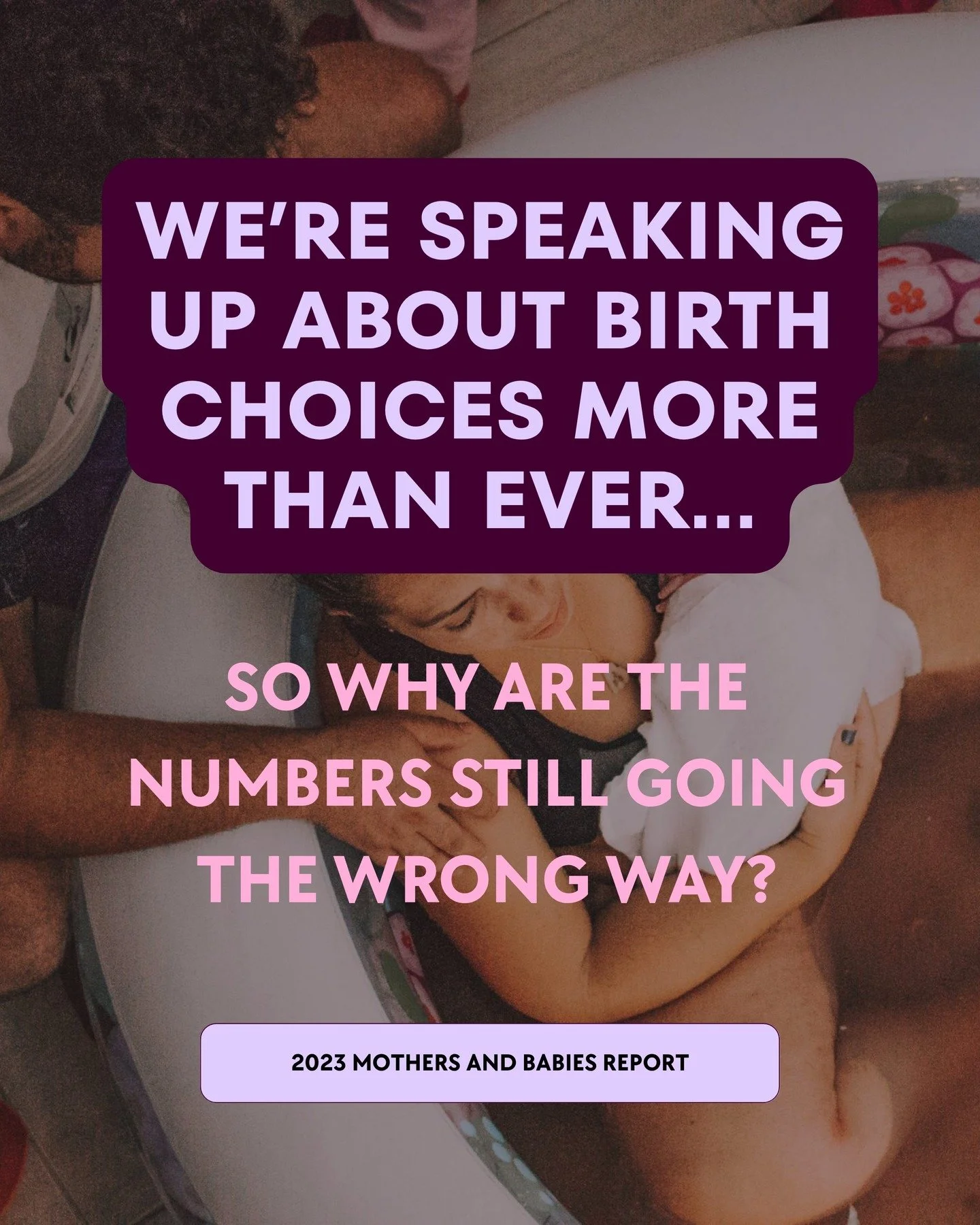 What if I told you maternity care in Australia isn&rsquo;t improving &mdash; it&rsquo;s sliding backwards?
The latest numbers prove it. 

The numbers are in&hellip; and they&rsquo;re not what we were hoping for.

Despite more women speaking up about 