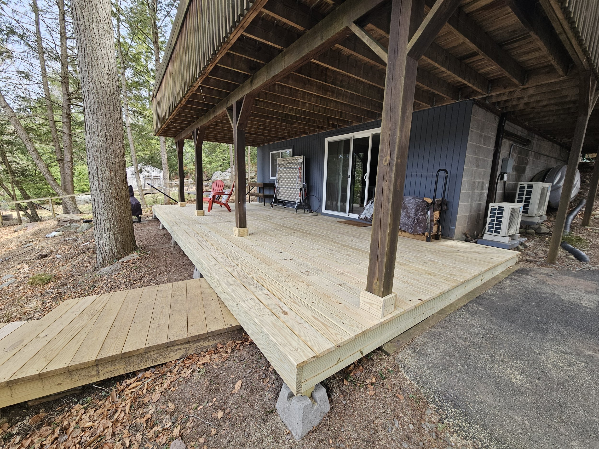 Monticello NY 12701 Deck Build