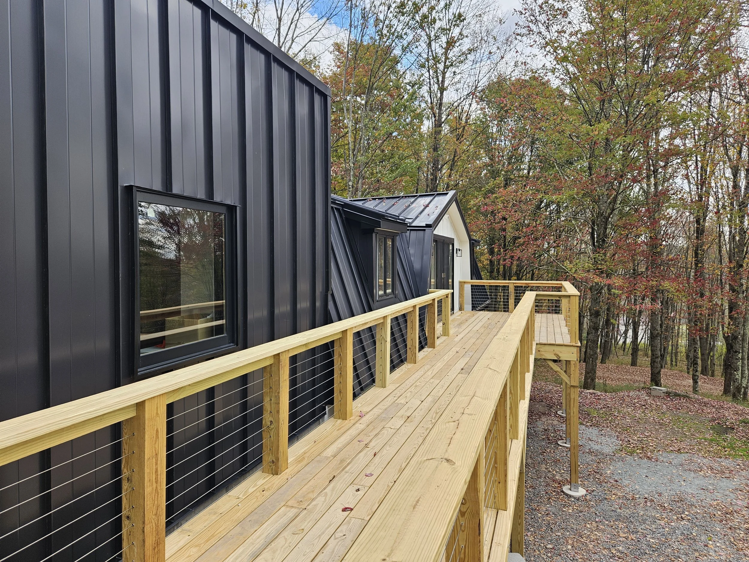 New Siding, Roof and Deck Build