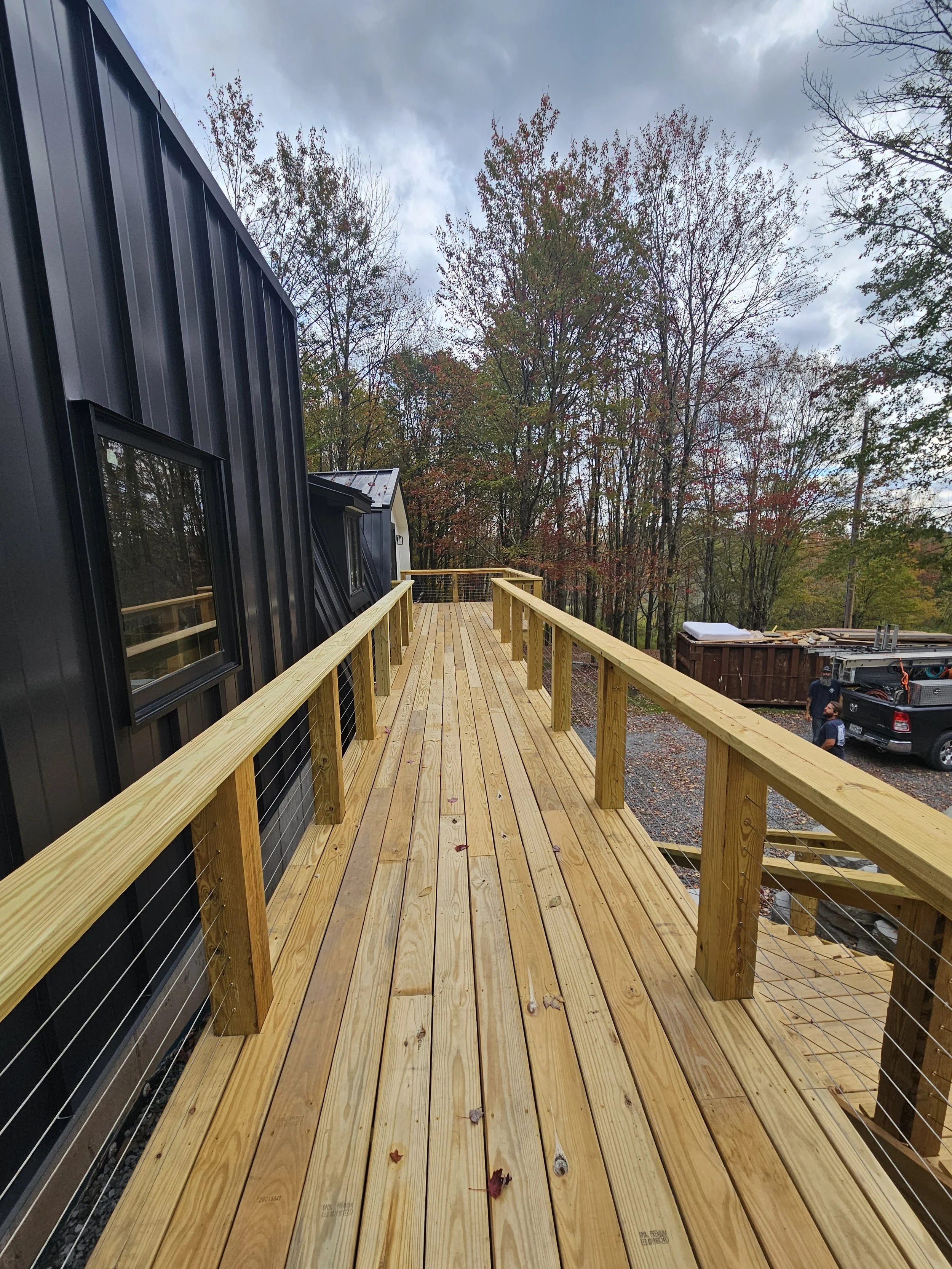 Deck Walk Way - North Branch, NY