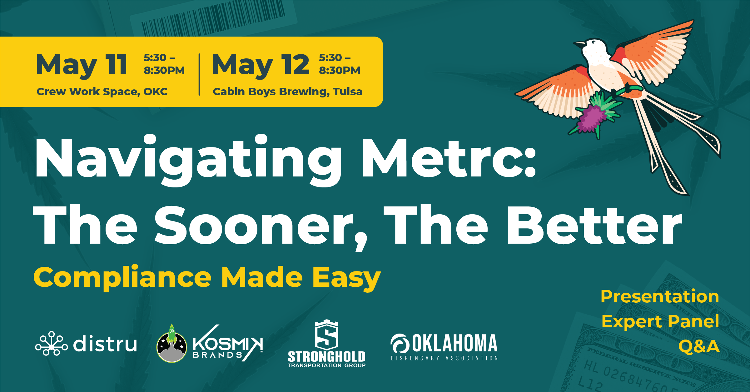 Navigating Metrc The Sooner The Better Event Registration Distru